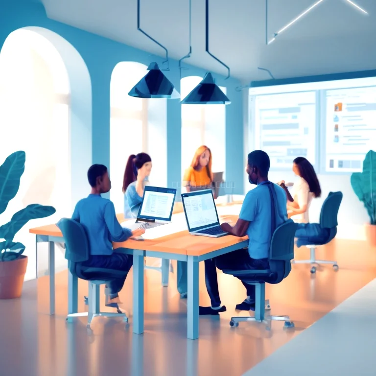 Ekipa sodeluje na delavnici o IT varnosti